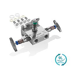 3-клапанные манифольды типа T3A/T3S