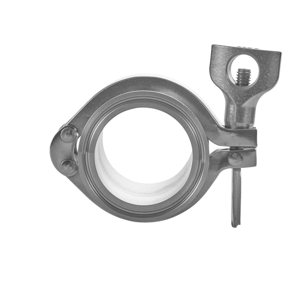 SANITARY RUPTURE DISC HOLDER FITTING ASSEMBLY